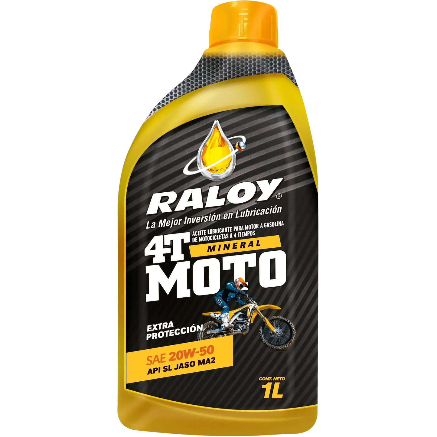 RALOY CUATRO TIEMPOS JASO MA2 SAE 20W-50 TERMOFORMADO-6416