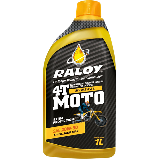 RALOY CUATRO TIEMPOS JASO MA2 SAE 20W-50 TERMOFORMADO-6416