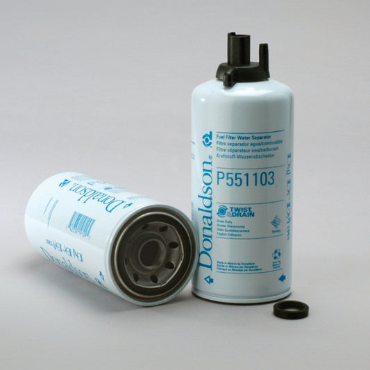 FILTRO DE COMBUSTIBLE, ENROSCABLE SEPARADOR DE AGUA TWIST&DRAIN p551103