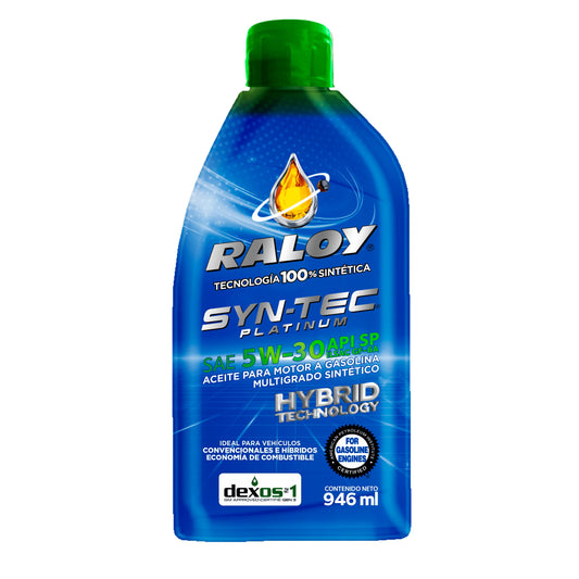 RALOY SYN TEC PLATINUM SAE 5W30 API SP/GF-6A DEXOS-1 GEN3 CJ/6 ETIQ THERMO-11637